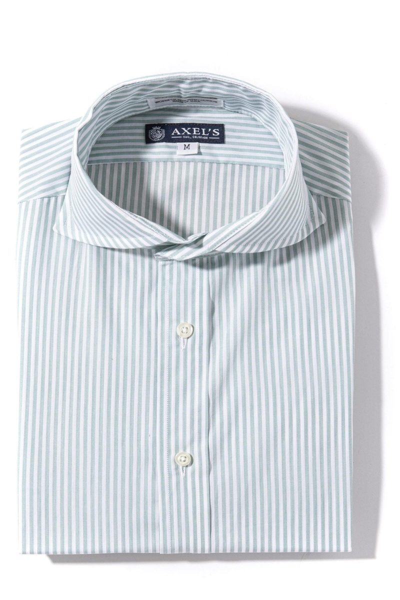 axels is coras bengal dress shirt in green mens shirts outpost 20521377955993