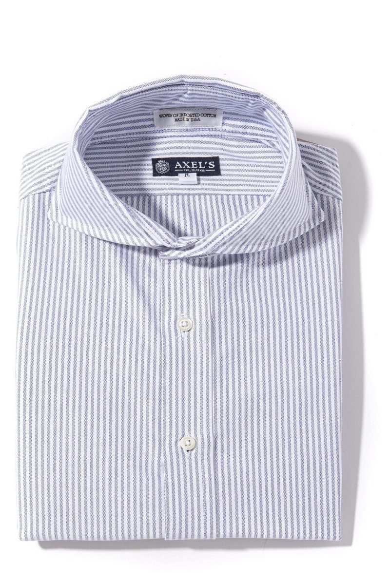 axels is palmetto oxford bengal dress shirt in blue mens shirts outpost 20527720169625