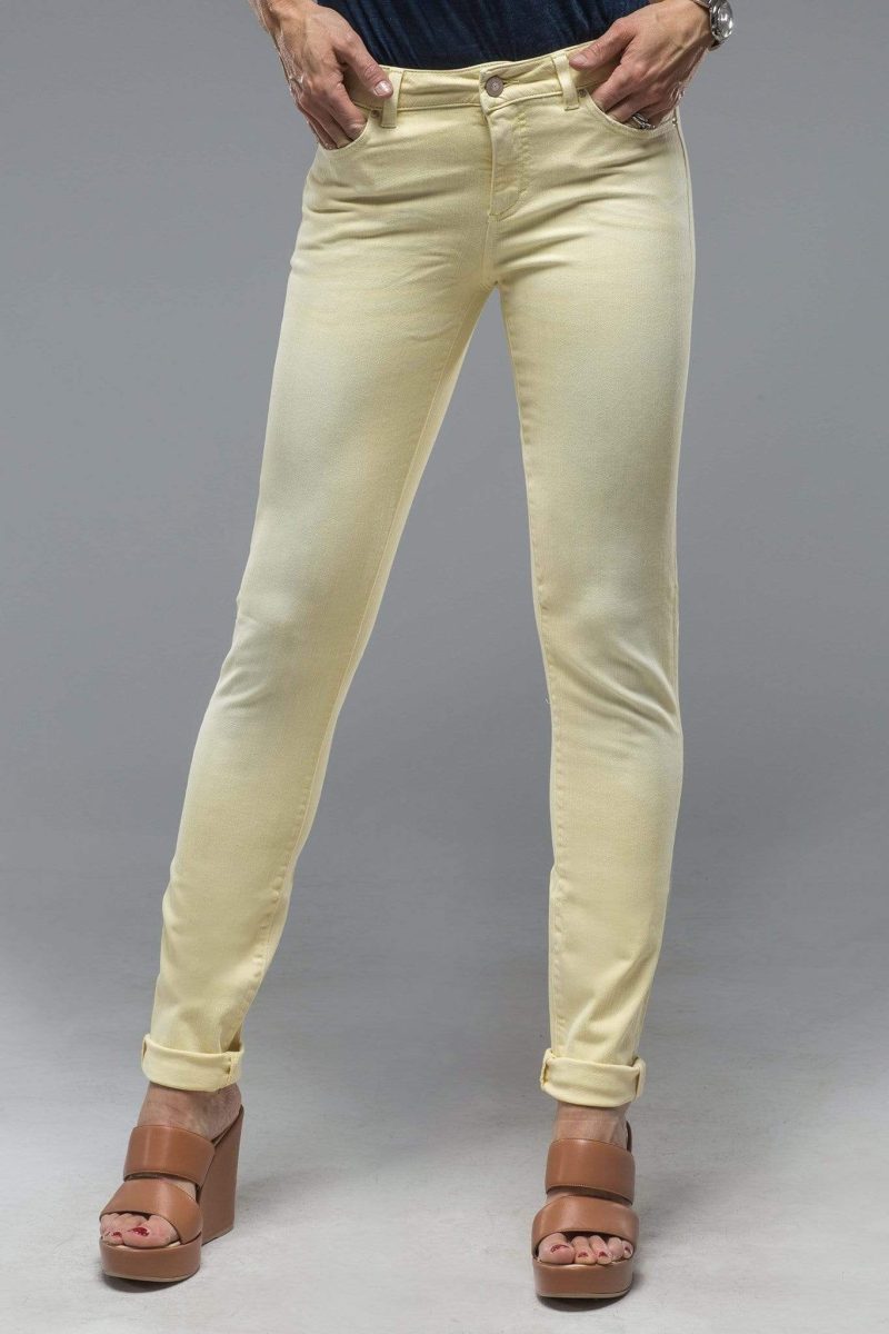 axels premium denim madison skinny jeans in washed lemon ladies pants 17393102094489