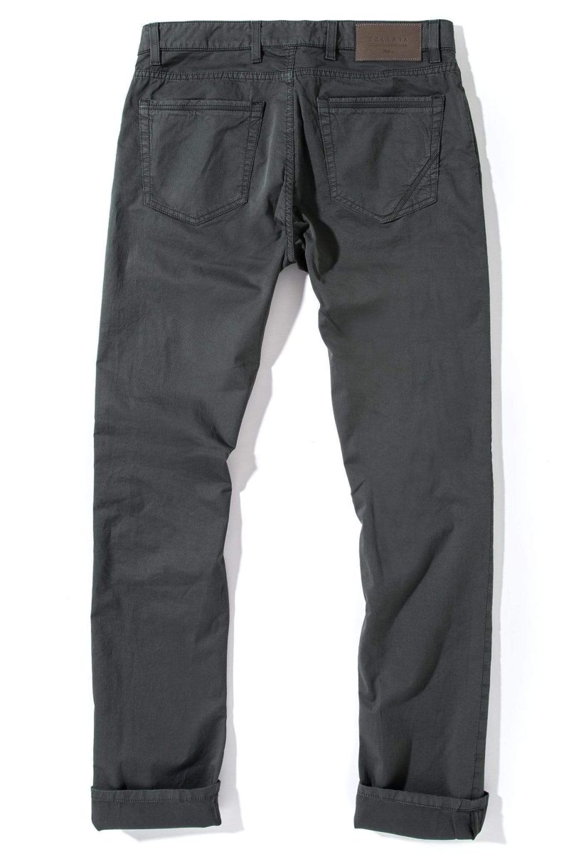 teleria zed fowler ultralight performance pant in antracite mens pants 5 pocket 17895255933081