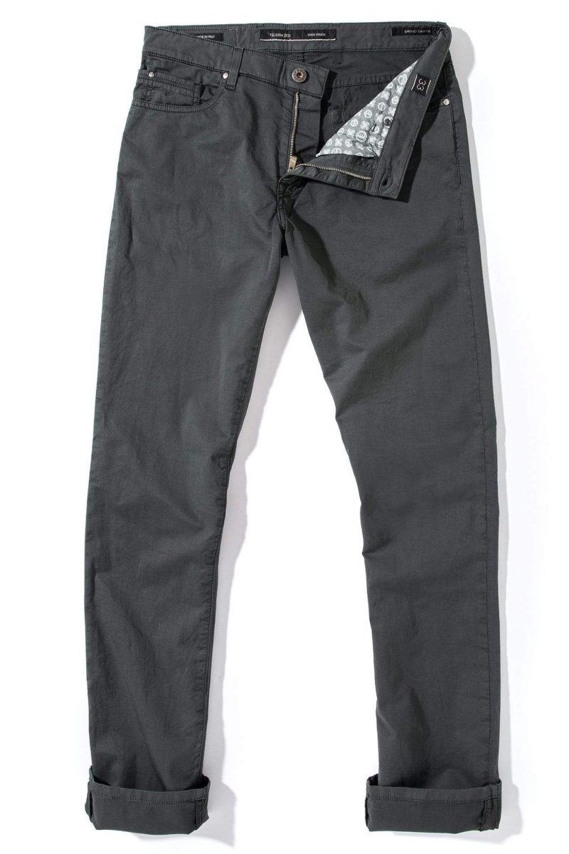 teleria zed fowler ultralight performance pant in antracite mens pants 5 pocket 17897544908953