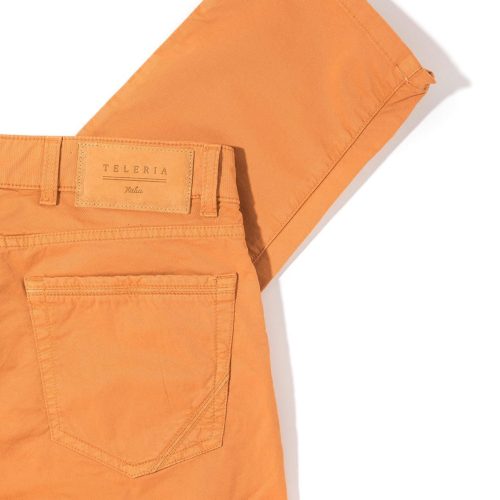 teleria zed fowler ultralight stretch 5 pocket in orange mens pants 5 pocket 20519025508505