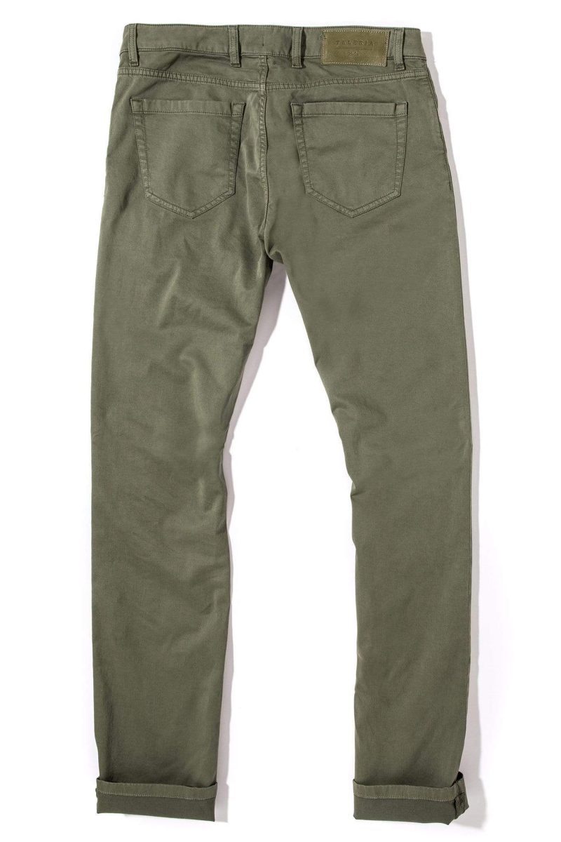 teleria zed yuma soft touch in army mens pants 5 pocket 15948667256925