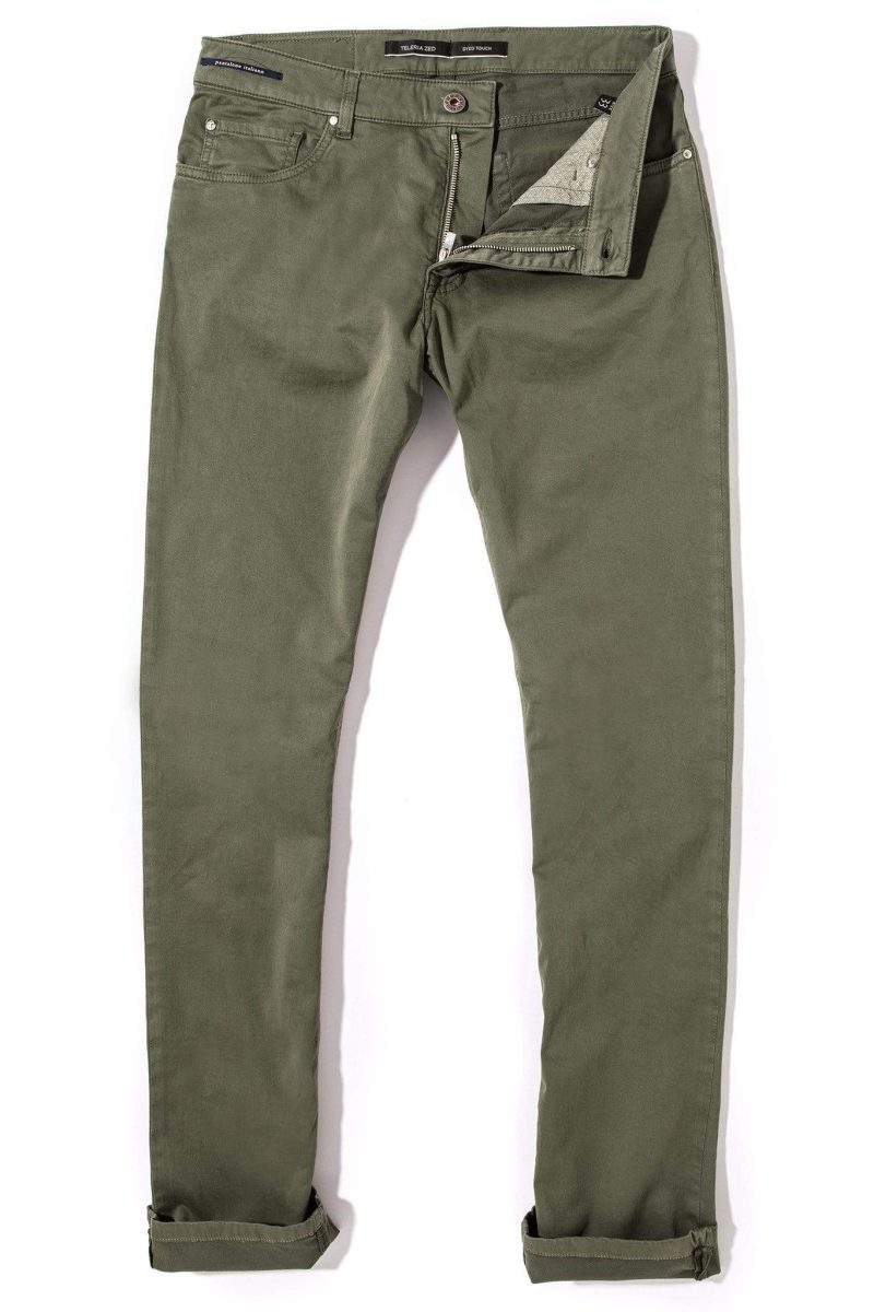 teleria zed yuma soft touch in army mens pants 5 pocket 15964817293405