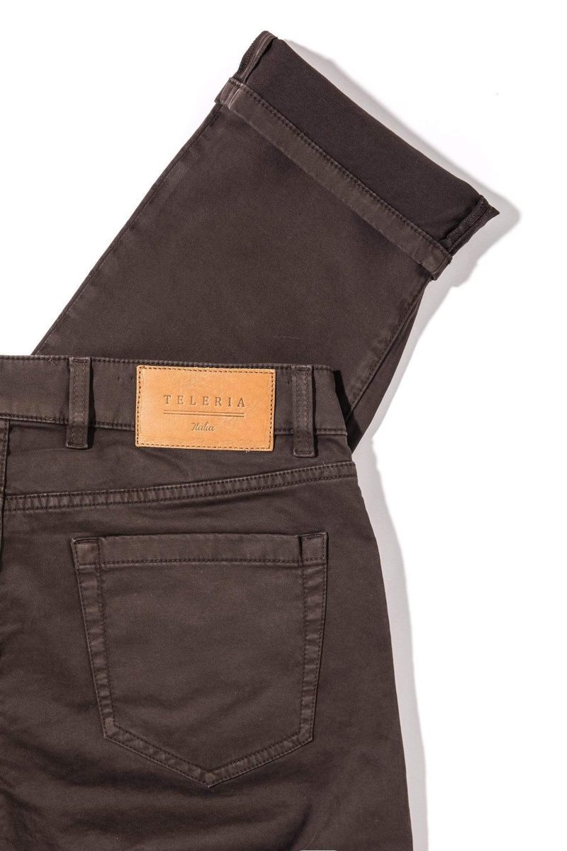 teleria zed yuma soft touch in wenge mens pants 5 pocket 15952516186205