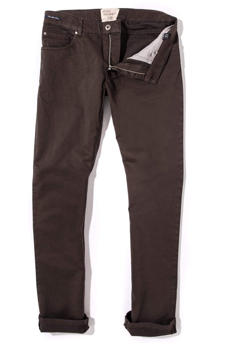 teleria zed yuma soft touch in wenge mens pants 5 pocket 15952547643485