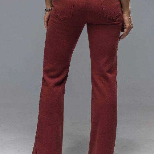 via masini 80 lulu stretch in rust ladies pants 18466250621081